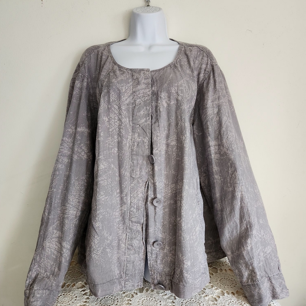Coldwater Creek...Elegant Gray Women's Jacket